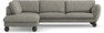 Madison - 3-sits soffa med divan vänster - Vit