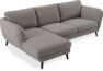 Madison Lux - 2-sits soffa med schäslong vänster - Beige