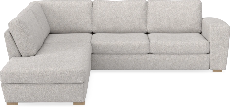 Friday - 2,5-sits soffa med divan vänster - Grå
