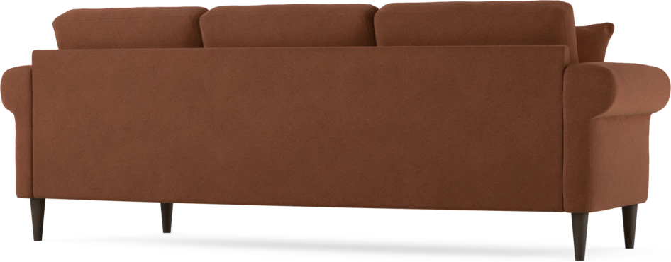 Eden - 3-sits soffa svängd - Orange