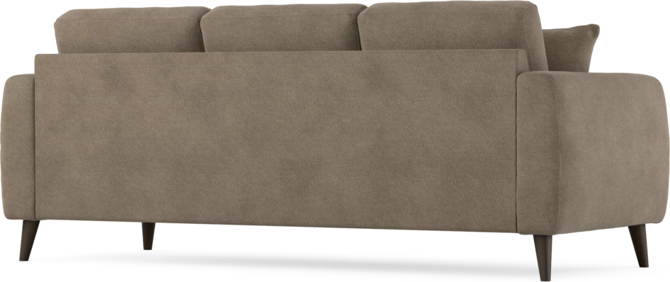 Eden - 3-sits soffa - Brun