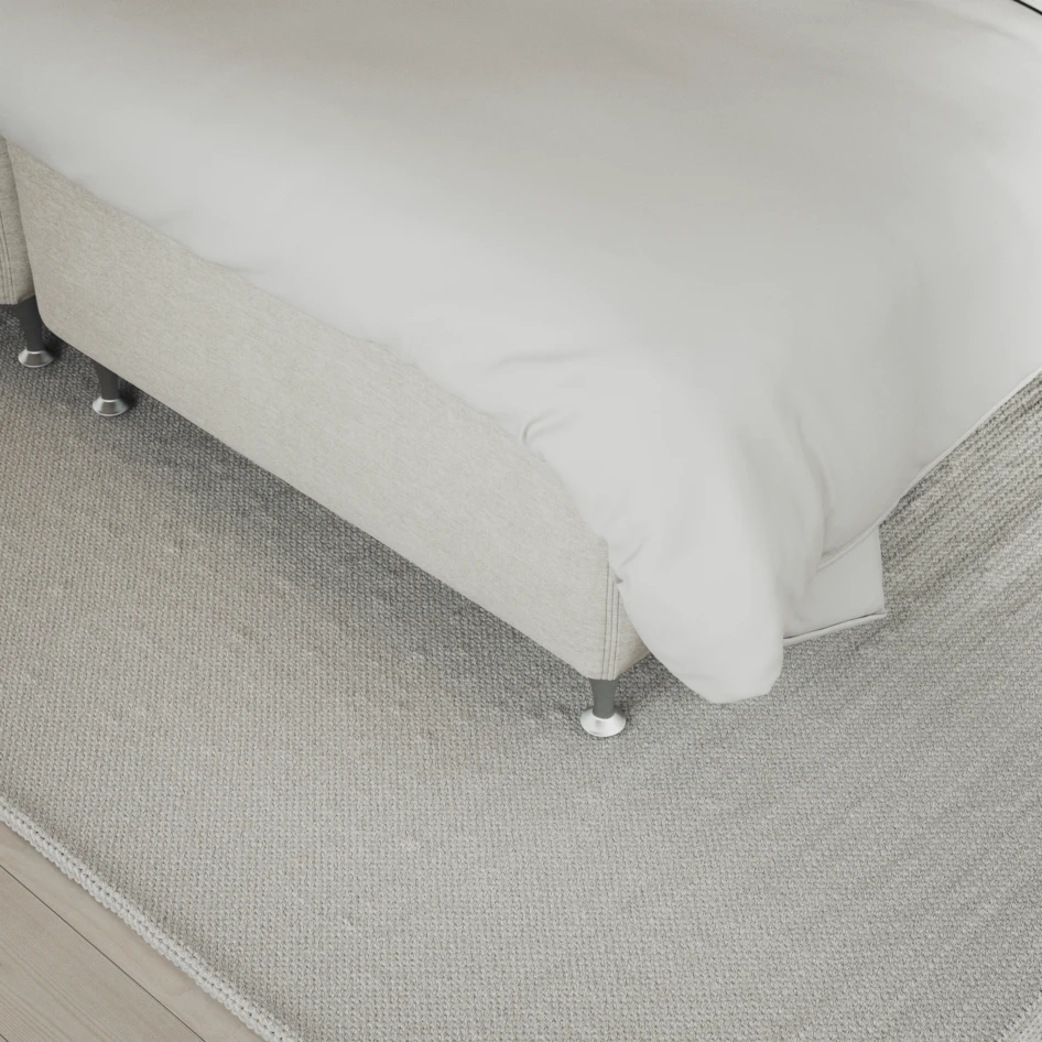 Delux Pikerad XL - Sänggavel, 90-210 cm - Beige
