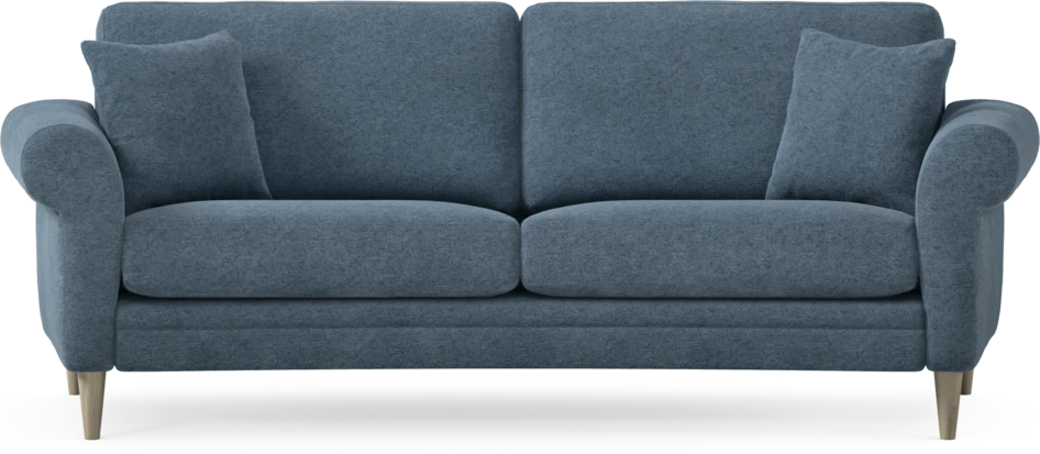 Eden - 2,5-sits soffa svängd - Blå