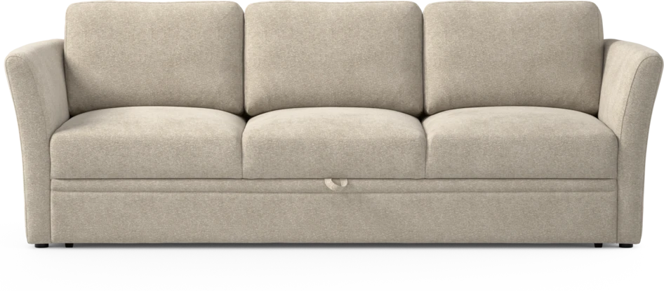 Öland - Bäddsoffa 3-sits, längsbäddad - Beige