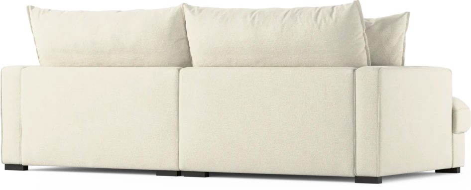 Rossi - 3-sits soffa, hel dyna - Vit