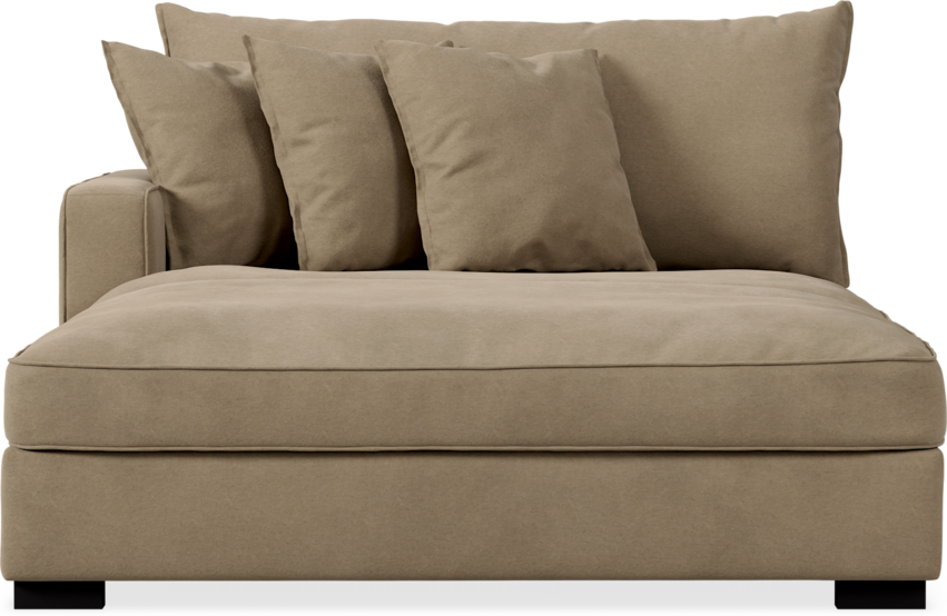 Rossi - Schäslong XL vänster - Beige