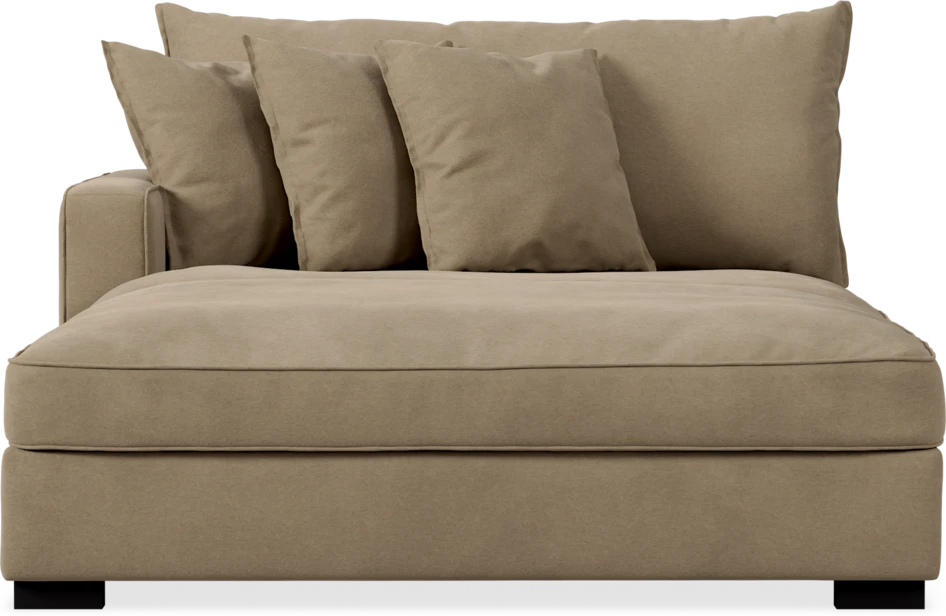 Rossi - Schäslong XL vänster - Beige