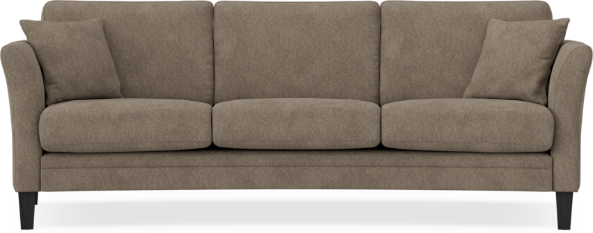 Eden - 3-sits soffa svängd - Gul