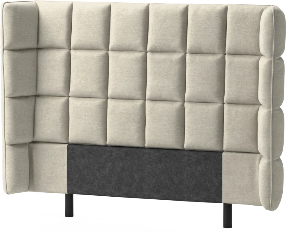 Delux Rutig - Sänggavel, 120-180 cm - Beige