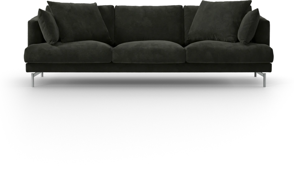 Harper - 4-sits soffa - Svart