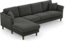 Eden - 3-sits soffa med schäslong - Grå