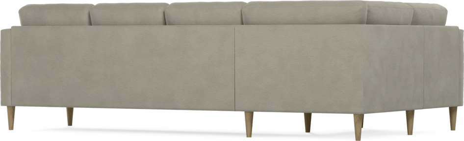 Eden - Hörnsoffa, 1+3-sits - Brun