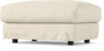 Cherrie - Fotpall 100 med kappa - Beige