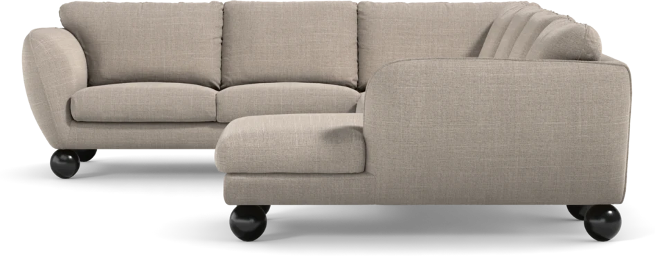 Madison - Hörnsoffa med schäslong höger - Beige