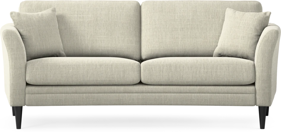 Eden - 2,5-sits soffa svängd - Beige