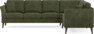 Eden - Hörnsoffa, 3+2-sits - Grön