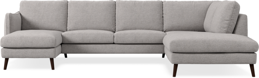 Madison Lux - 2-sits soffa med schäslong vänster och divan höger - Beige