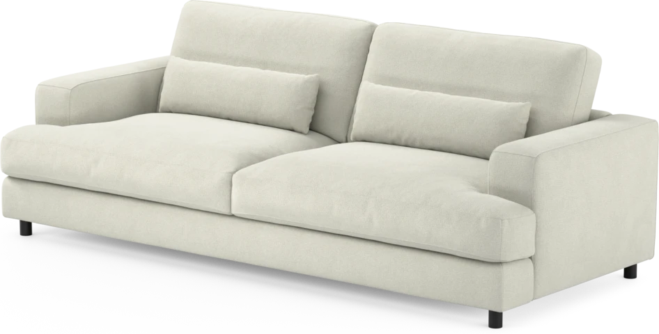 Noma - 4-sits soffa - Vit