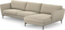 Madison - 3-sits soffa med schäslong höger - Beige