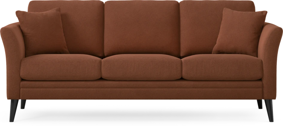 Eden - 3-sits soffa - Orange