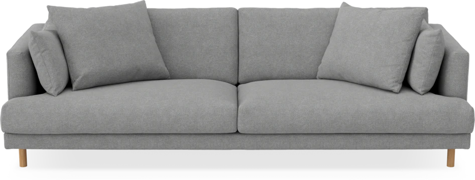 Harper - 4-sits soffa - Grå