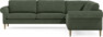 Bridge - Hörnsoffa, 3+2-sits - Grön