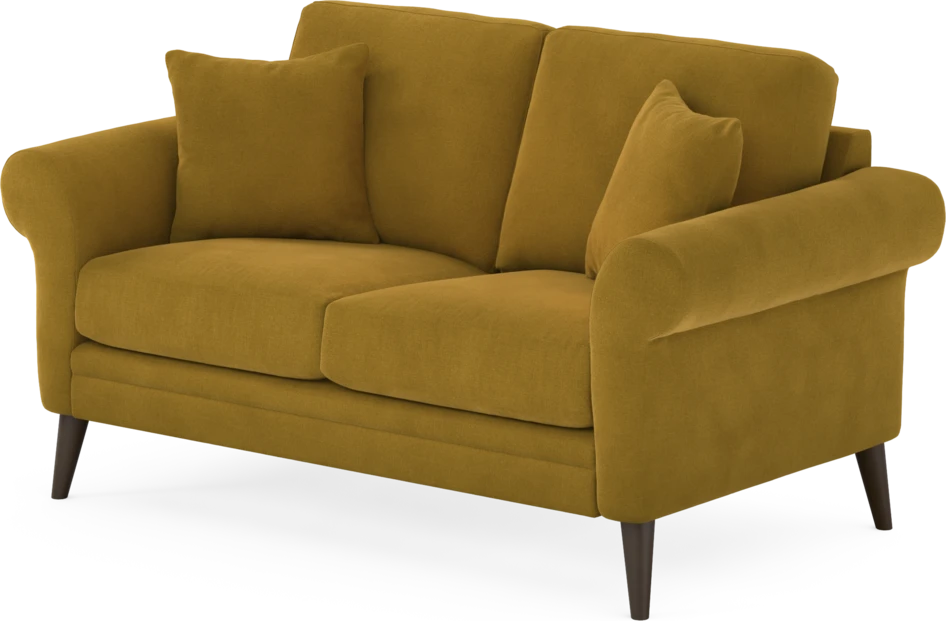 Eden - 2-sits soffa - Gul