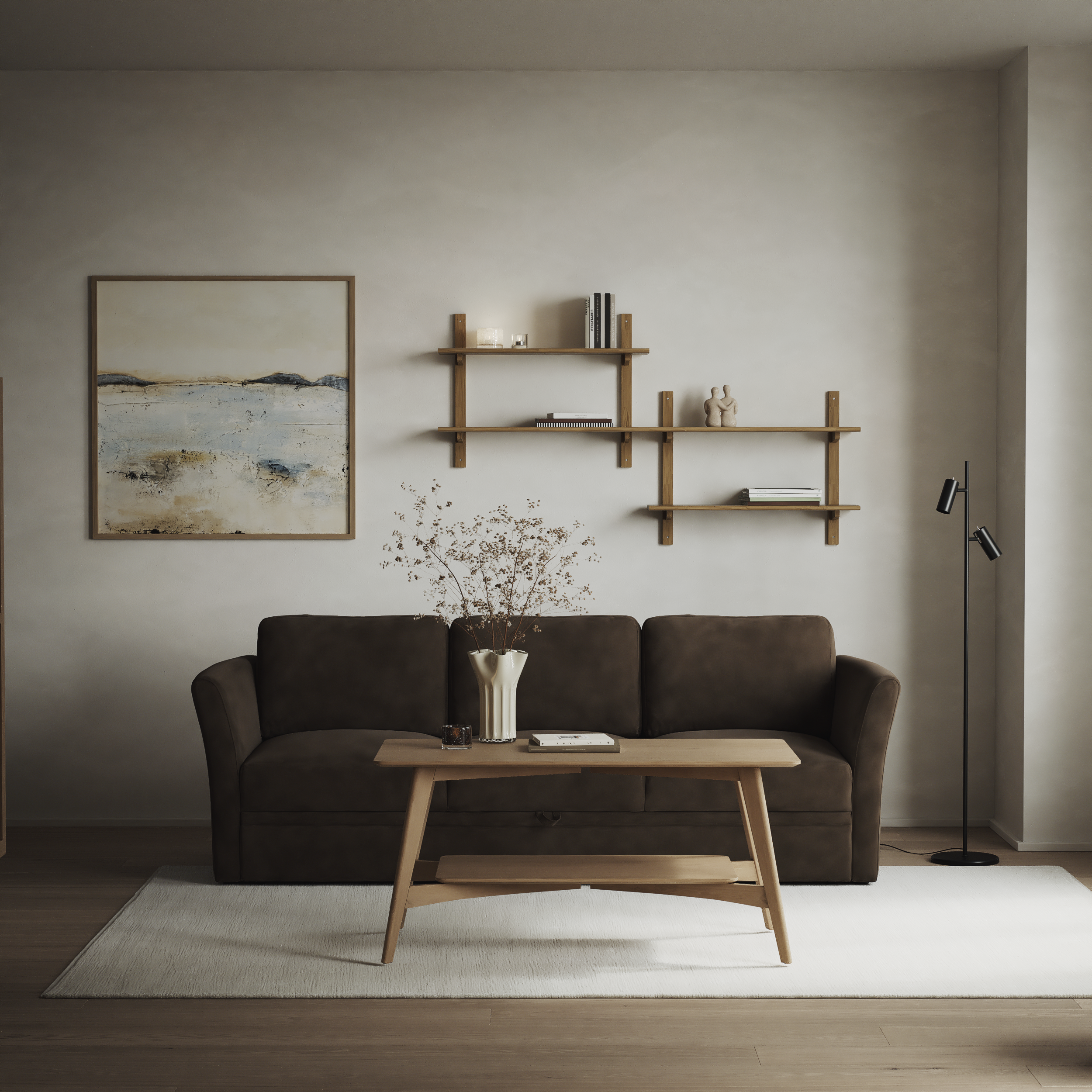 Öland - Bäddsoffa 3-sits, längsbäddad - inspiration