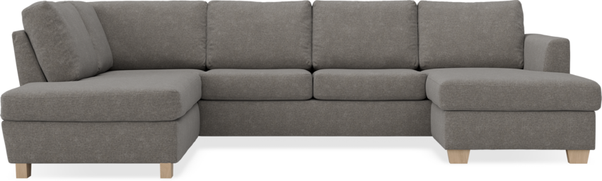 Friday - 3-sits soffa med divan vänster och schäslong höger - Grå