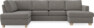 Friday - 3-sits soffa med divan vänster och schäslong höger - Grå