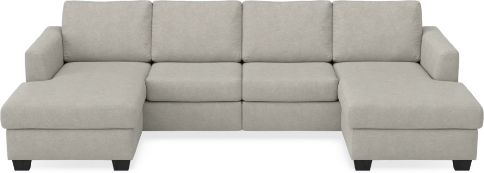 Friday - 2-sits soffa med två schäslonger - Beige