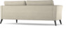 Bridge - 3-sits soffa svängd - Beige