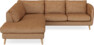 Madison - 2-sits soffa med divan vänster - Orange