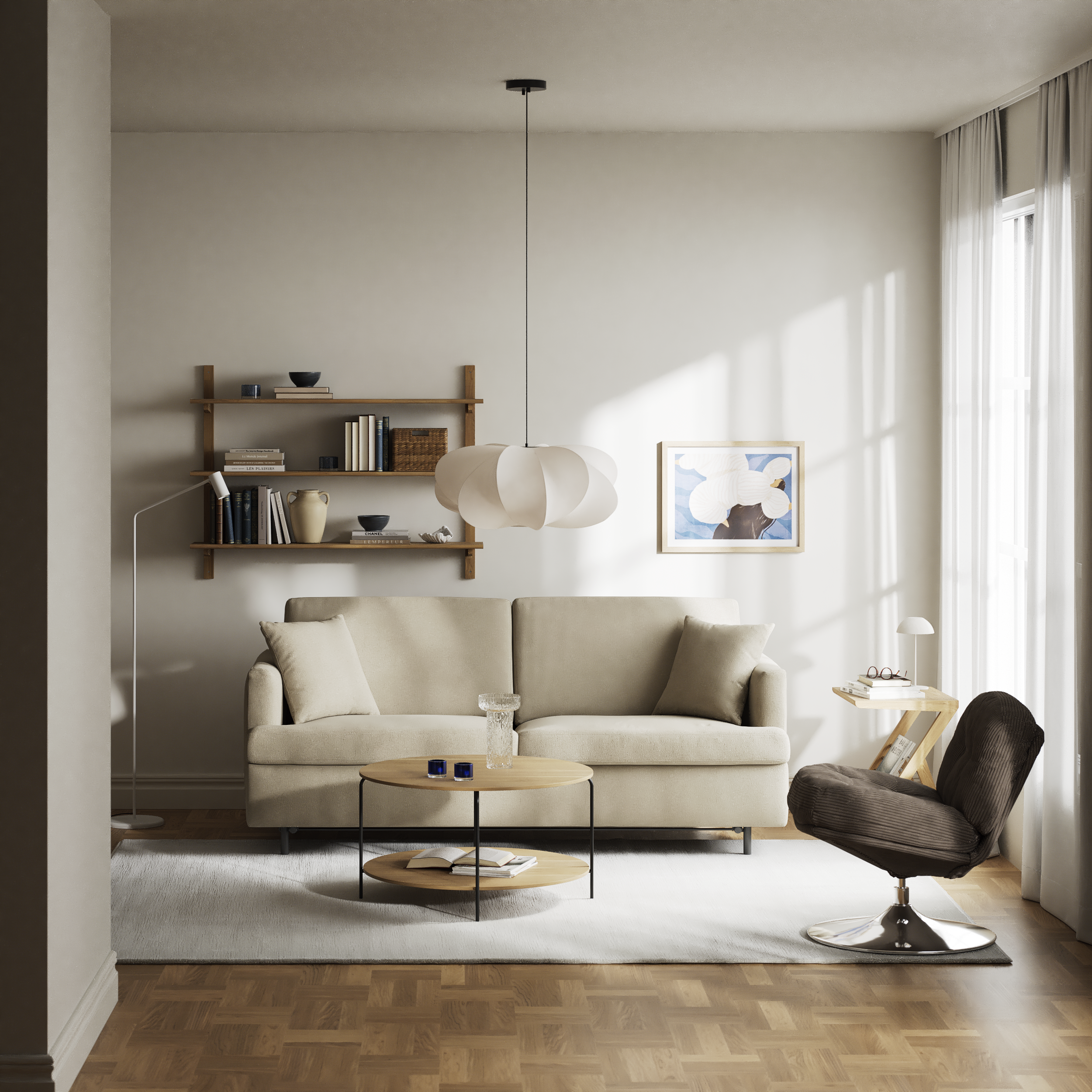 Harpsund - Bäddsoffa 3,5-sits - inspiration