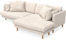Harper - 4-sits med schäslong XL höger - Beige