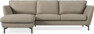 Madison Lux - 2-sits soffa med schäslong vänster - Beige