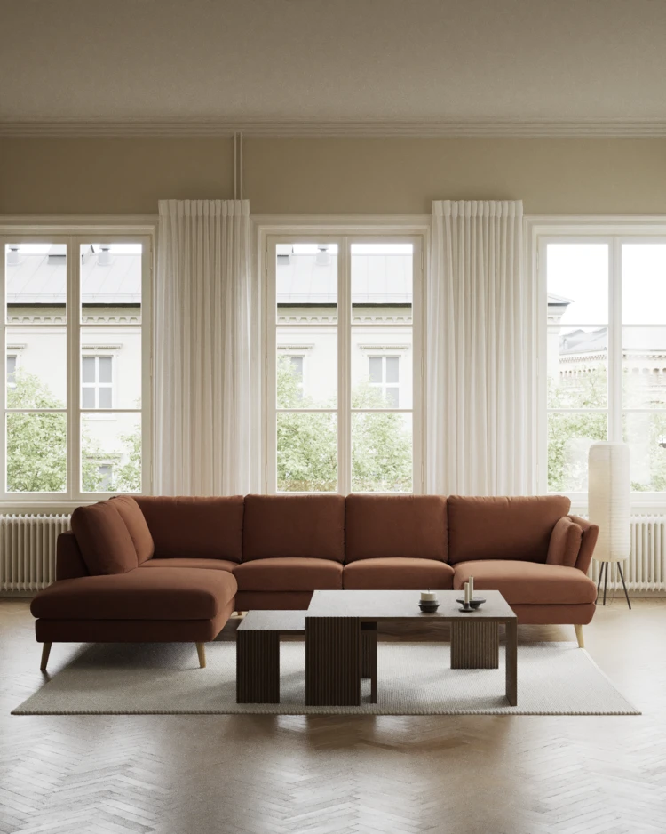 Madison - 2-sits soffa med divan vänster och schäslong höger - inspiration