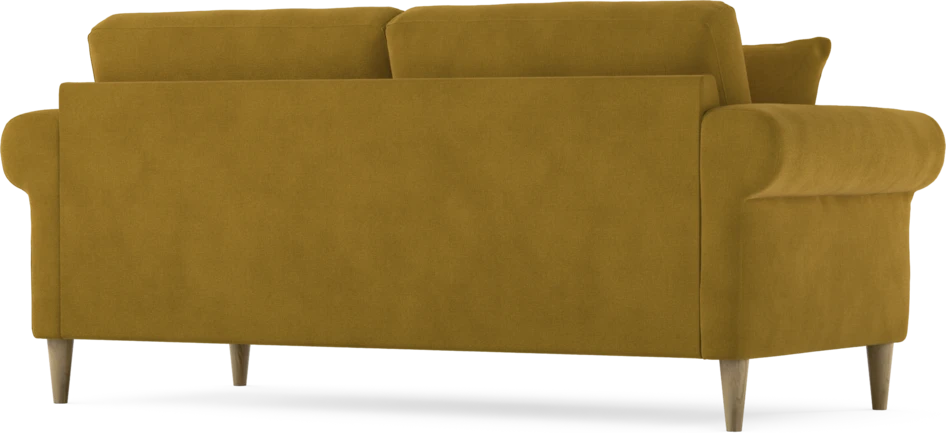 Eden - 2,5-sits soffa - Gul