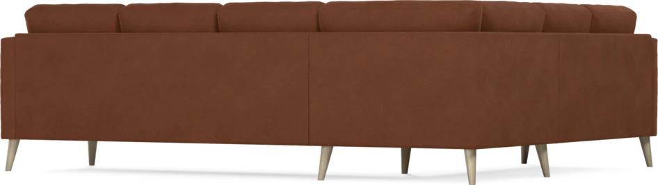 Eden - Hörnsoffa, 2+3-sits - Orange