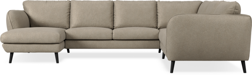 Madison - Hörnsoffa med schäslong vänster - Beige