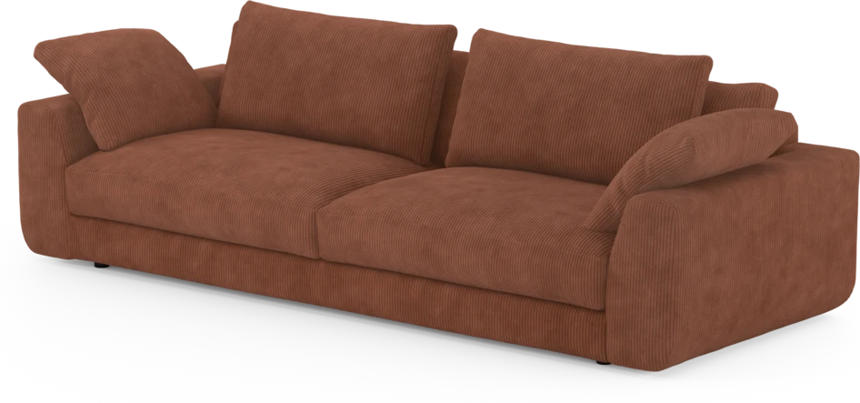 Amie - 4-sits soffa - Orange