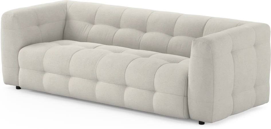 Bella - 3-sits soffa - Vit