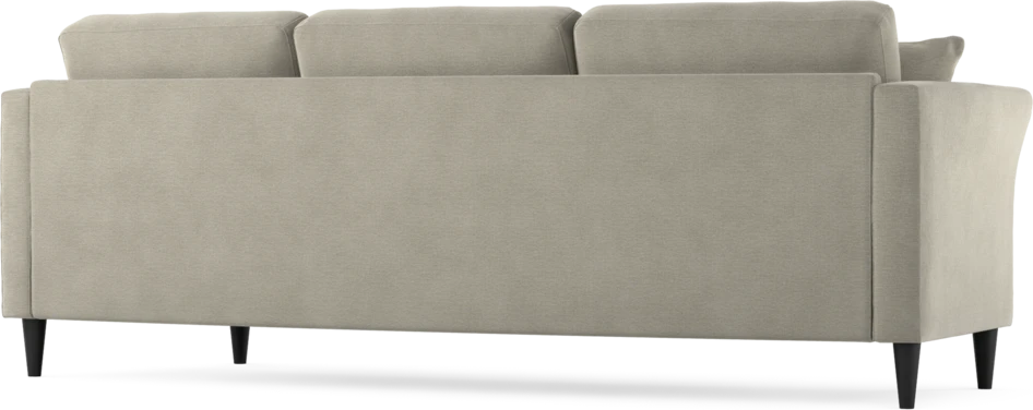 Eden - 3-sits soffa svängd - Brun