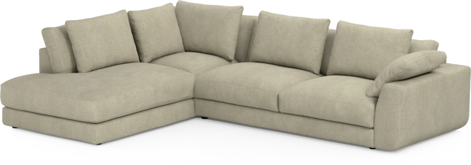 Amie - 3-sits med divan vänster - Beige