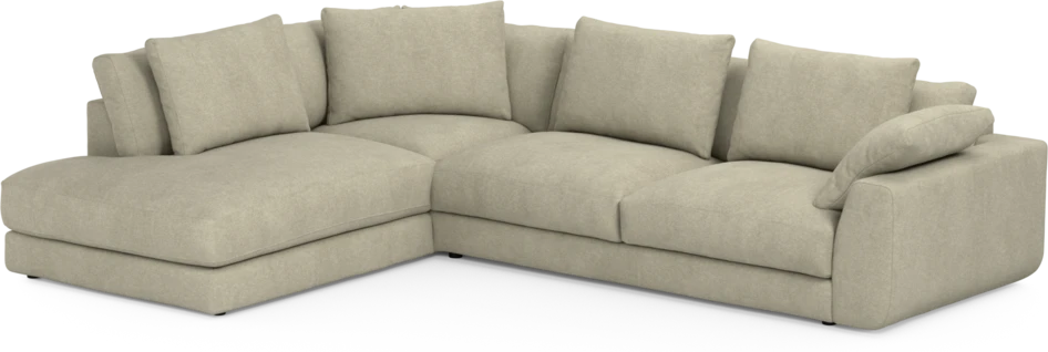 Amie - 3-sits med divan vänster - Beige