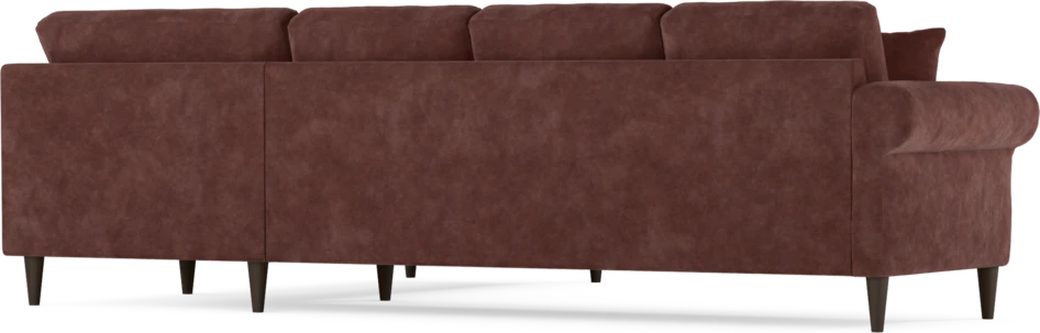 Eden - Hörnsoffa, 3+2-sits - Röd