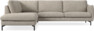 Madison Lux - 3-sits soffa med divan vänster - Vit