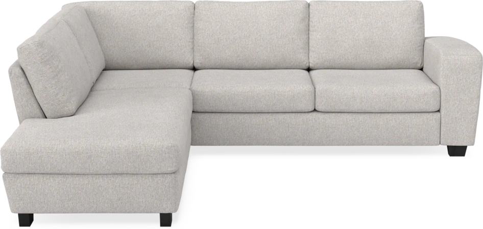 Friday - 2,5-sits soffa med divan vänster - Grå