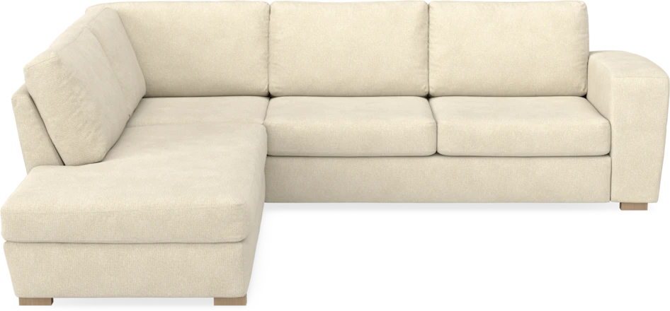 Friday - 2,5-sits soffa med divan vänster - Beige