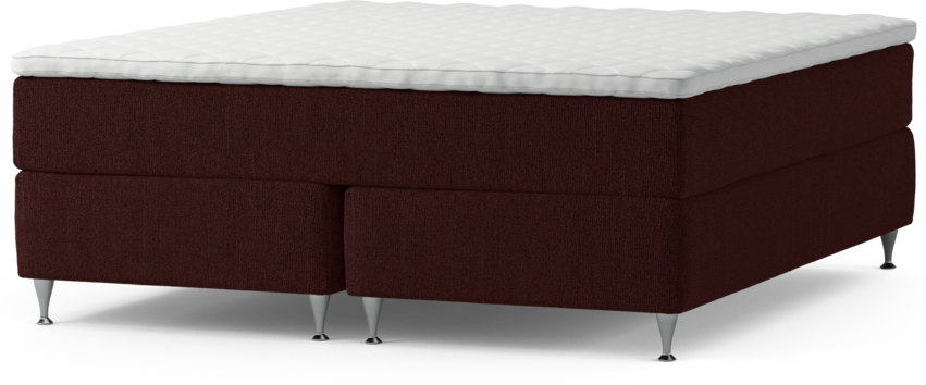 Delux Dream - Kontinentalsäng, dubbelsäng med bäddmadrass och sängben